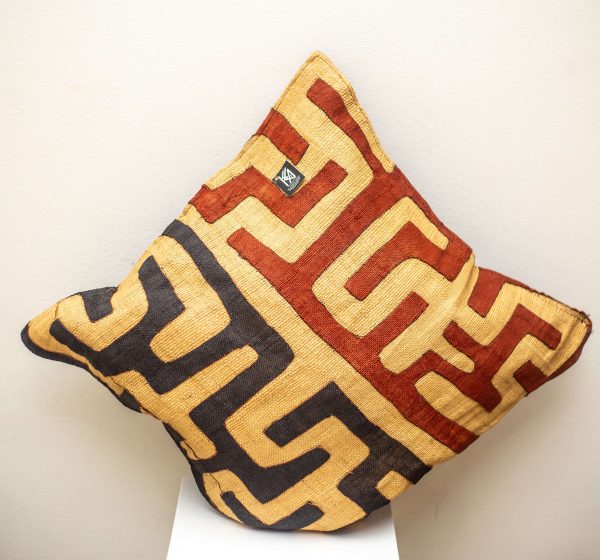 Coussin tissu Kuba
